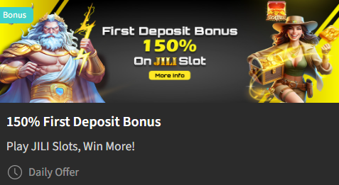 Betvisa Casino 150% first deposit bonus JILI slot Philippines 2026